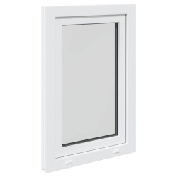 Fenêtre de sous-sol RISOR Blanc 60 x 80 cm PVC et verre 552280552280