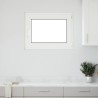 Fenêtre de sous-sol RISOR Blanc 80 x 50 cm PVC et verre 552281552281