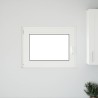 Fenêtre de sous-sol RISOR Blanc 80 x 50 cm PVC et verre 552284552284