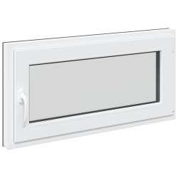 Fenêtre de sous-sol RISOR Anthracite 100 x 50 cm PVC et verre 552285552285