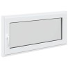 Fenêtre de sous-sol RISOR Blanc 120 x 60 cm PVC et verre 552288552288