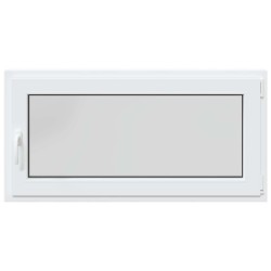 Fenêtre de sous-sol RISOR Blanc 120 x 60 cm PVC et verre 552288552288