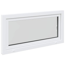 Fenêtre de sous-sol RISOR Blanc 120 x 60 cm PVC et verre 552288552288