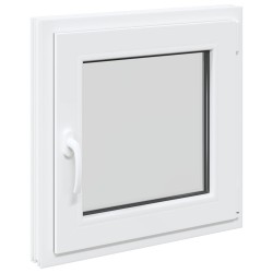 Fenêtre de sous-sol RISOR Blanc 50 x 50 cm PVC et verre 552290552290