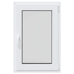 Fenêtre de sous-sol RISOR Blanc 60 x 100 cm PVC et verre 552292552292