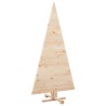 Arbres de Noël avec support Naturel 150 cm Bois massif en pin 552303552303