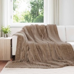 Jeté Camel 270 x 240 cm Toison 552312552312