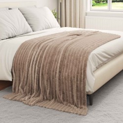 Jeté Camel 200 x 150 cm Toison 552314552314