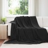 Couvertures à jeter 6 pcs Noir 240 x 270 cm Toison 552321552321