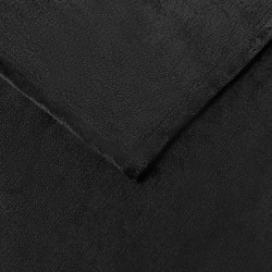Couvertures à jeter 6 pcs Noir 240 x 270 cm Toison 552321552321