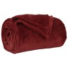 Couvertures à jeter 6 pcs Rouge Bordeaux 220 x 240 cm Toison 552323552323