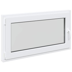 Fenêtre de sous-sol RISOR Blanc 110 x 60 cm PVC et verre 552327552327