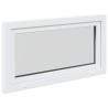 Fenêtre de sous-sol RISOR Blanc 110 x 60 cm PVC et verre 552327552327