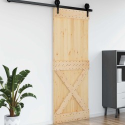 Porte NARVIK Naturel 90 x 210 cm Bois de pin massif 552343552343