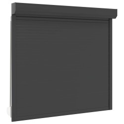 Store Roulant Anthracite 160 x 150 cm Aluminium et Polyuréthane 552346552346