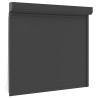 Store Roulant Anthracite 160 x 150 cm Aluminium et Polyuréthane 552346552346
