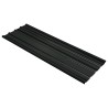 Panneau de toiture 12 pcs Anthracite 129 x 45 cm 552347552347