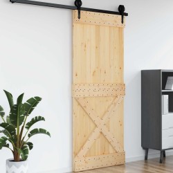 Porte NARVIK Naturel 95 x 210 cm Bois de pin massif 552351552351