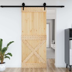 Porte NARVIK Naturel 95 x 210 cm Bois de pin massif 552351552351