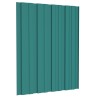 Panneau de toiture 36 pcs Vert 60 x 45 cm Acier galvanisé 552352552352