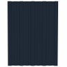 Panneau de toiture 12 pcs Anthracite 60 x 45 cm Acier galvanisé 552359552359