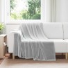 Couvertures à jeter 6 pcs Gris 150 x 200 cm Toison 552360552360