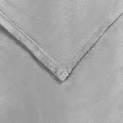 Couvertures à jeter 6 pcs Gris 220 x 240 cm Toison 552362552362