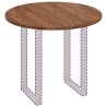 Plateau de table Marron Clair Ø 90 x 2,5 cm 552378552378