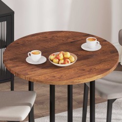 Plateau de table Marron Clair Ø 90 x 2,5 cm 552378552378