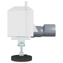 Drain de Douche Monté au Mur Argenté 70 cm Acier Inox 304 552382552382