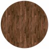 Plateau de table Marron foncé Ø 50 x 4 cm Bois de chêne massif 552398552398