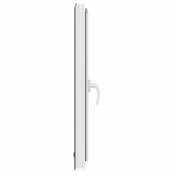 Fenêtre de sous-sol RISOR Anthracite 60 x 80 cm PVC et verre 552414552414