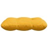 Coussins de siège 4 pcs Jaune clair 40 x 40 cm 552422552422
