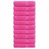 Serviettes de douche de qualité supérieure SOLUND 10 pcs rose 552424552424