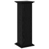 Support d'affichage avec étagère Chêne noir 31 x 30 x 90 cm 552429552429