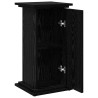 Support d'affichage avec étagère Chêne noir 31 x 30 x 60 cm 552431552431
