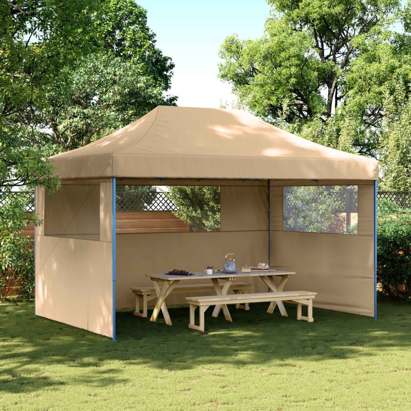 Tente de fête Beige 292 x 440 x 315 cm Tissu Oxford 552433552433