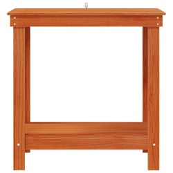 Établi avec étagère Brun Ciré 80 x 50 x 80 cm Pin massif 552436552436