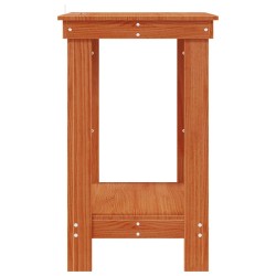 Établi avec étagère Brun Ciré 80 x 50 x 80 cm Pin massif 552436552436