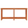 Établi avec étagère Brun Ciré 180 x 50 x 80 cm Pin massif 552437552437