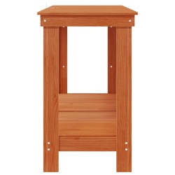 Établi avec étagère Brun Ciré 180 x 50 x 80 cm Pin massif 552437552437