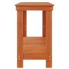 Établi avec étagère Brun Ciré 180 x 50 x 80 cm Pin massif 552437552437