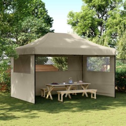 Tente de fête Taupe 292 x 440 x 315 cm Tissu Oxford 552442552442