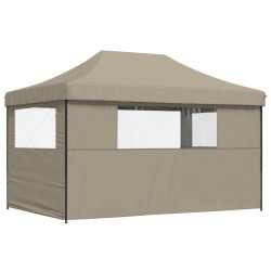 Tente de fête Taupe 292 x 440 x 315 cm Tissu Oxford 552442552442