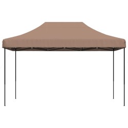 Tente de fête Marron 292 x 440 x 315 cm Tissu Oxford 552444552444