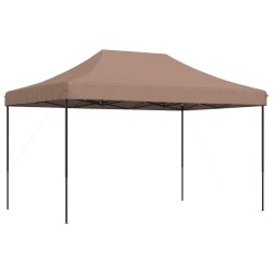 Tente de fête Marron 292 x 440 x 315 cm Tissu Oxford 552444552444