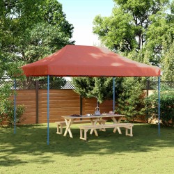 Tente de fête Terre cuite 292 x 440 x 315 cm Tissu Oxford 552447552447