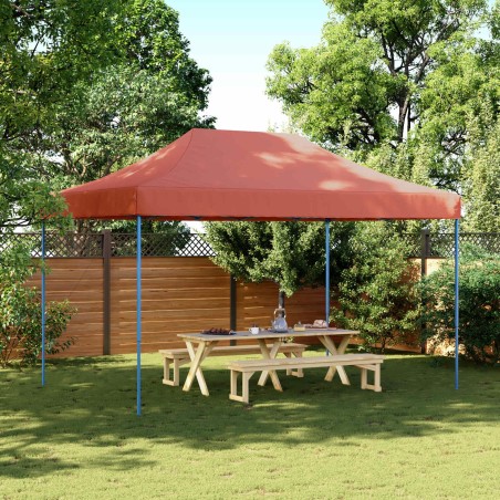 Tente de fête Terre cuite 292 x 440 x 315 cm Tissu Oxford 552447552447