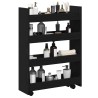 Chariot de Rangement Étroit Chêne noir 60 x 20 x 82 cm 552450552450