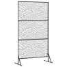 Écran de confidentialité Gris 100 x 50 x 180 cm Acier 552454552454